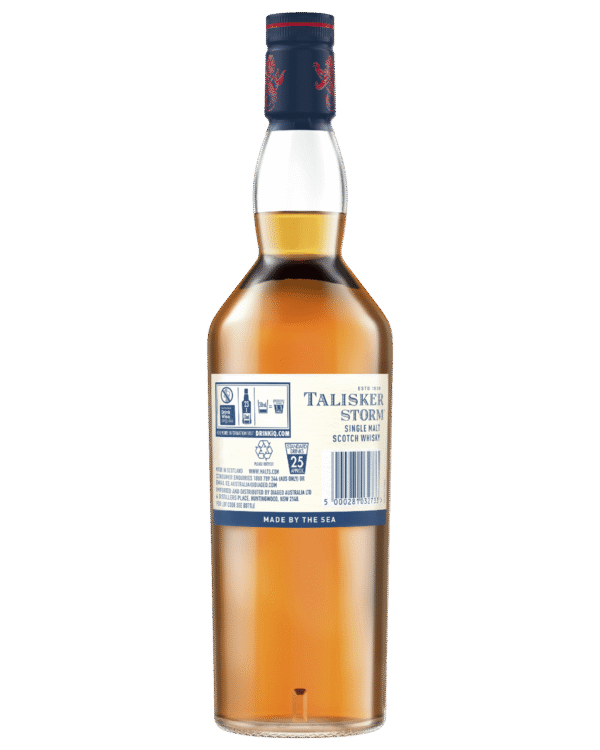 Talisker Storm Single Malt Scotch Whisky 700mL - Image 2