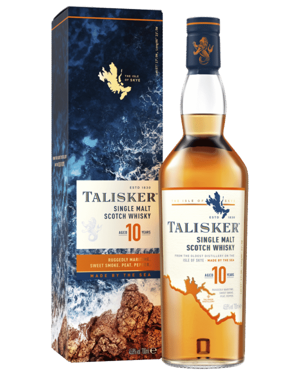Talisker 10 Year Old Single Malt Scotch Whisky 700mL - Image 2