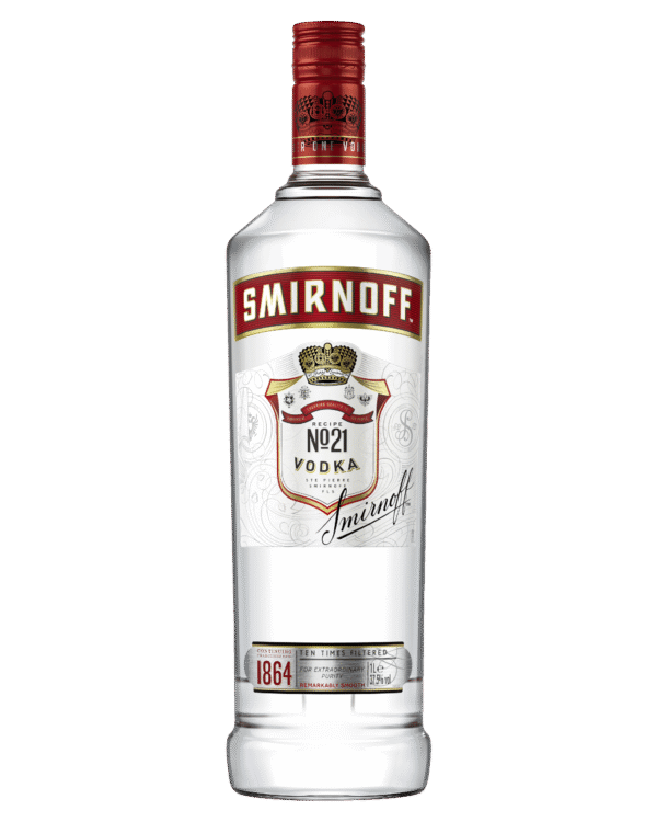 Smirnoff Red Label Vodka 1L