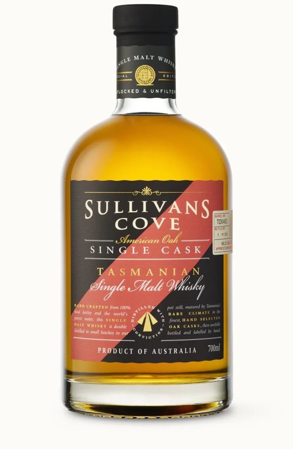 Sullivans Cove American Oak Second Fill Single Cask TD0424
