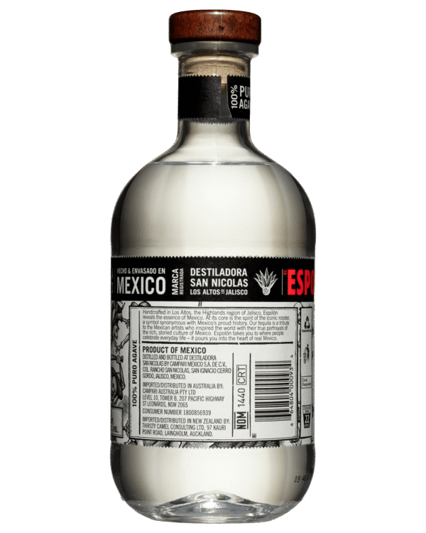 Espolon Tequila Blanco 700mL - Image 2
