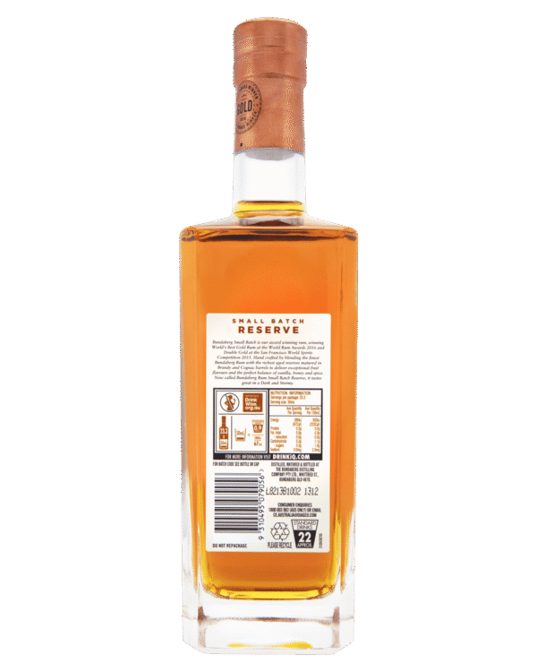 Bundaberg Master Distillers Collection Small Batch Rum 700mL - Image 2