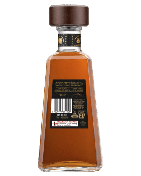 1800 Añejo Tequila 700mL - Image 2